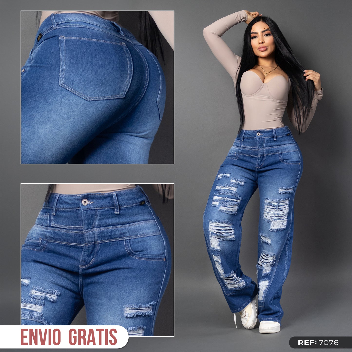 Jeans baggy ref 7076