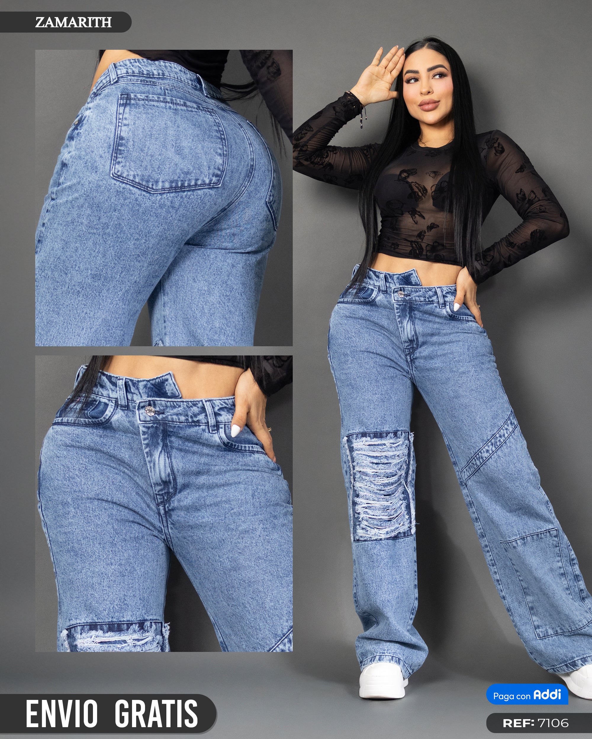 Jeans baggy ref 7106