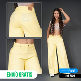 jeans baggy amarillo ref 7129