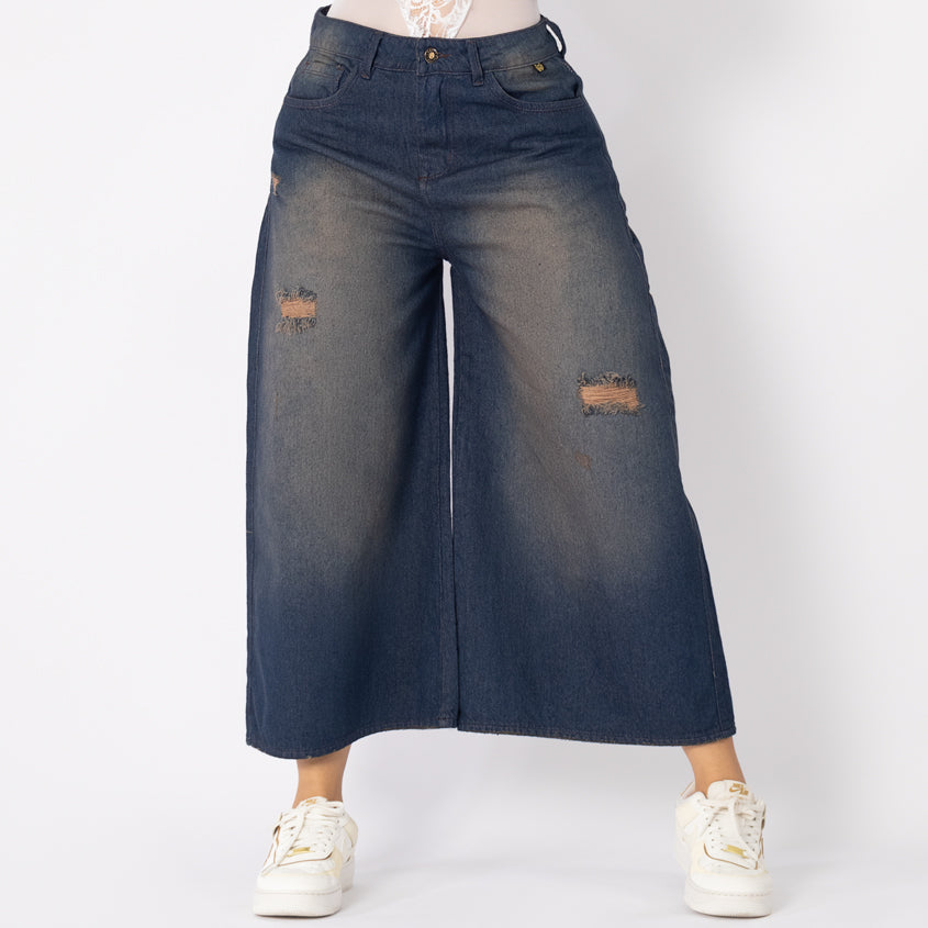 Jeans Balloon tono oscuro  ref 7015