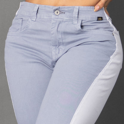 Jeans doble color clasico ref 6139