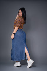 falda tono oscuro ref 7137-01