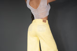 jeans baggy amarillo ref 7129