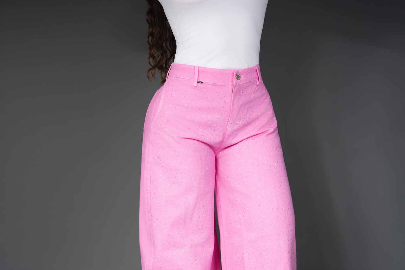 Jeans baggy rosa ref 7128