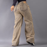 Jean Wide Leg Unravel Arena Salvaje