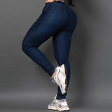 Jeans skinny tono oscuro ref 7065