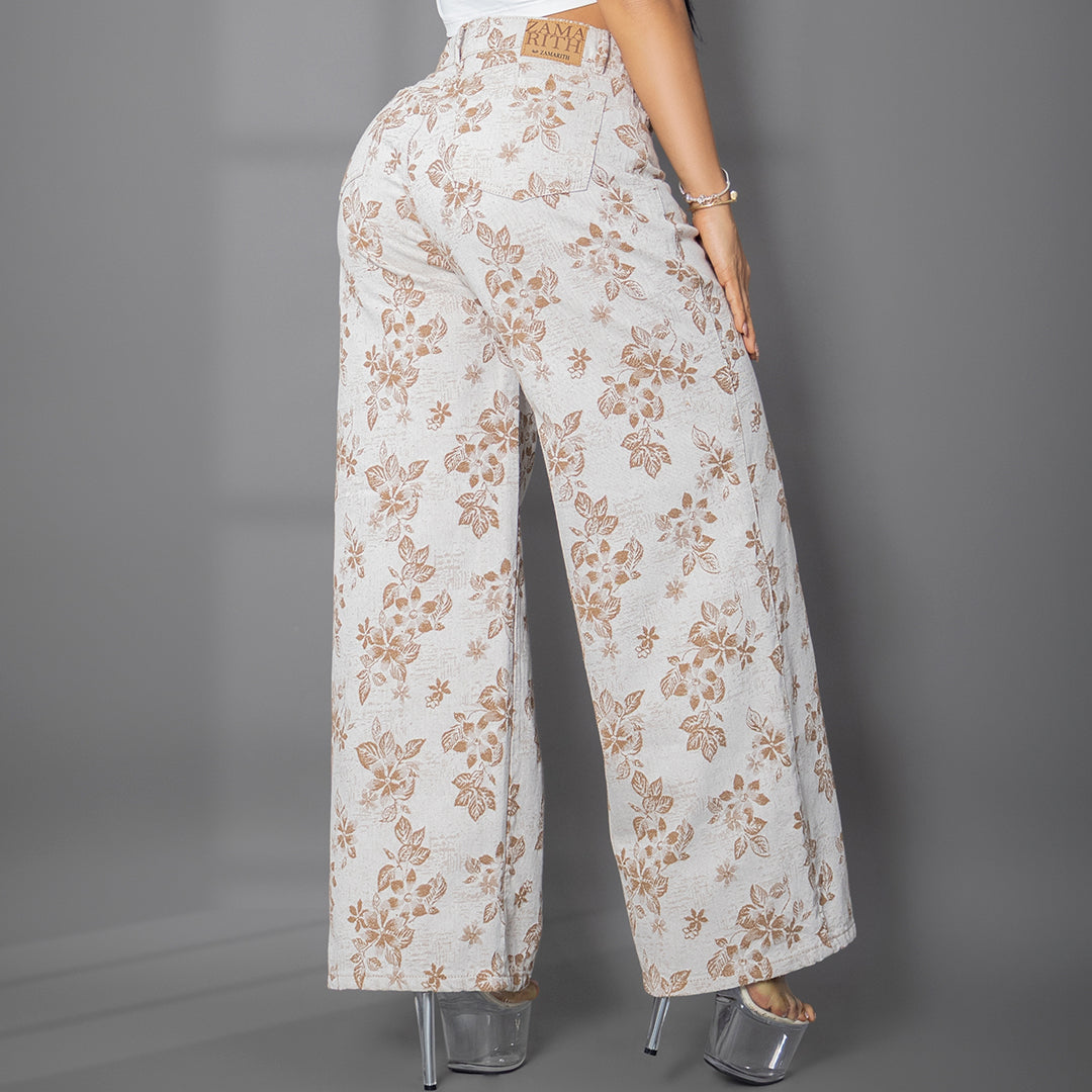 JEANS MUJER MILANO JACQUARD