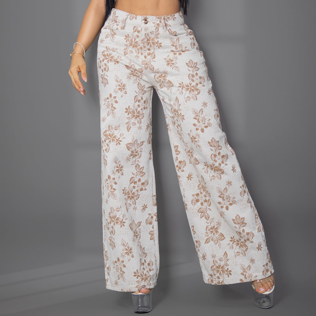 JEANS MUJER MILANO JACQUARD