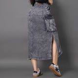 Maxifalda cargo oscura ref 8036