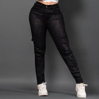 Jeans Glowing cargo ref 7110