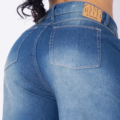 Jeans ballon  tono claro ref 7014