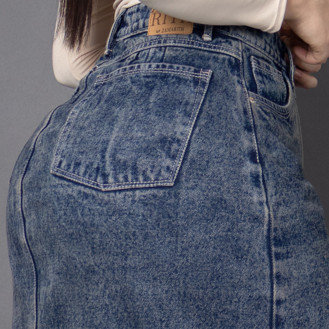 Falda denim premium ref 8050