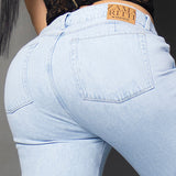 Jeans cargo tono hielo ref 7073