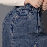 Falda denim premium ref 8050