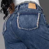 jean denim azul oscuro ref 8044