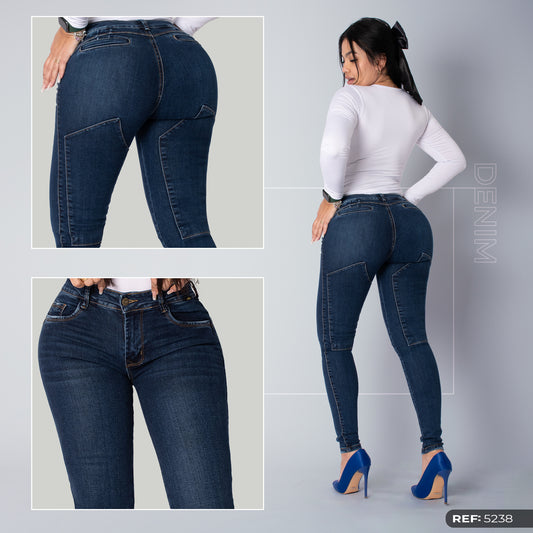 Jeans Mujer Push Up 5238
