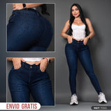 Jeans skinny tono oscuro ref 7065