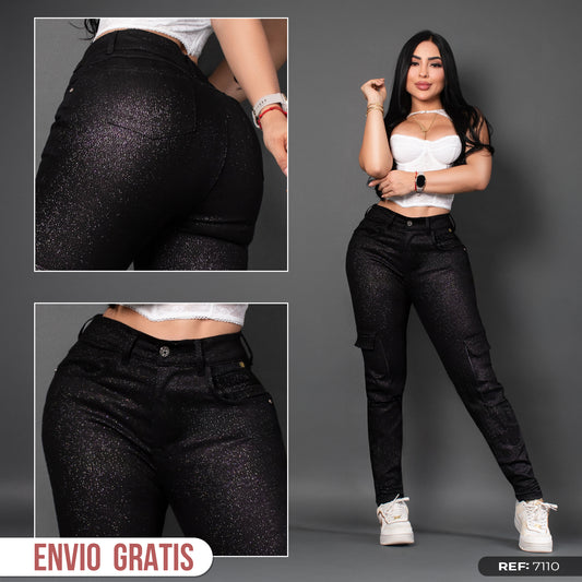 Jeans Glowing cargo ref 7110