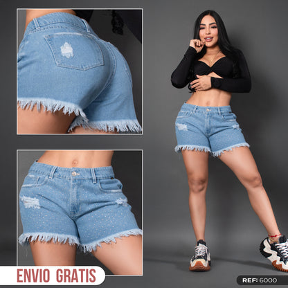 Short claro brillos ref 6000