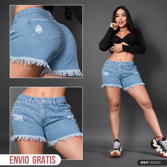 Short claro brillos ref 6000