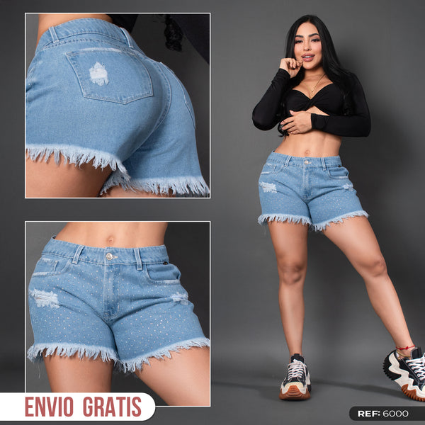 Short claro brillos ref 6000