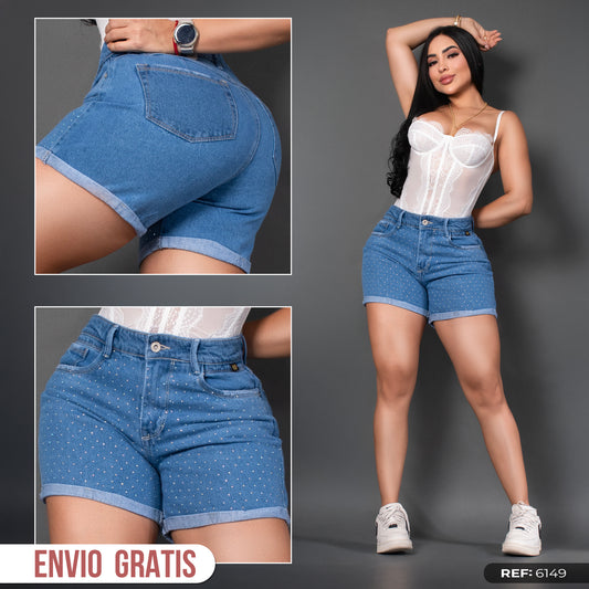 short claro brillos ref 6149