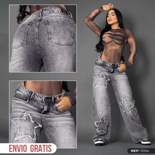 Jeans cargo Humo star ref 7034