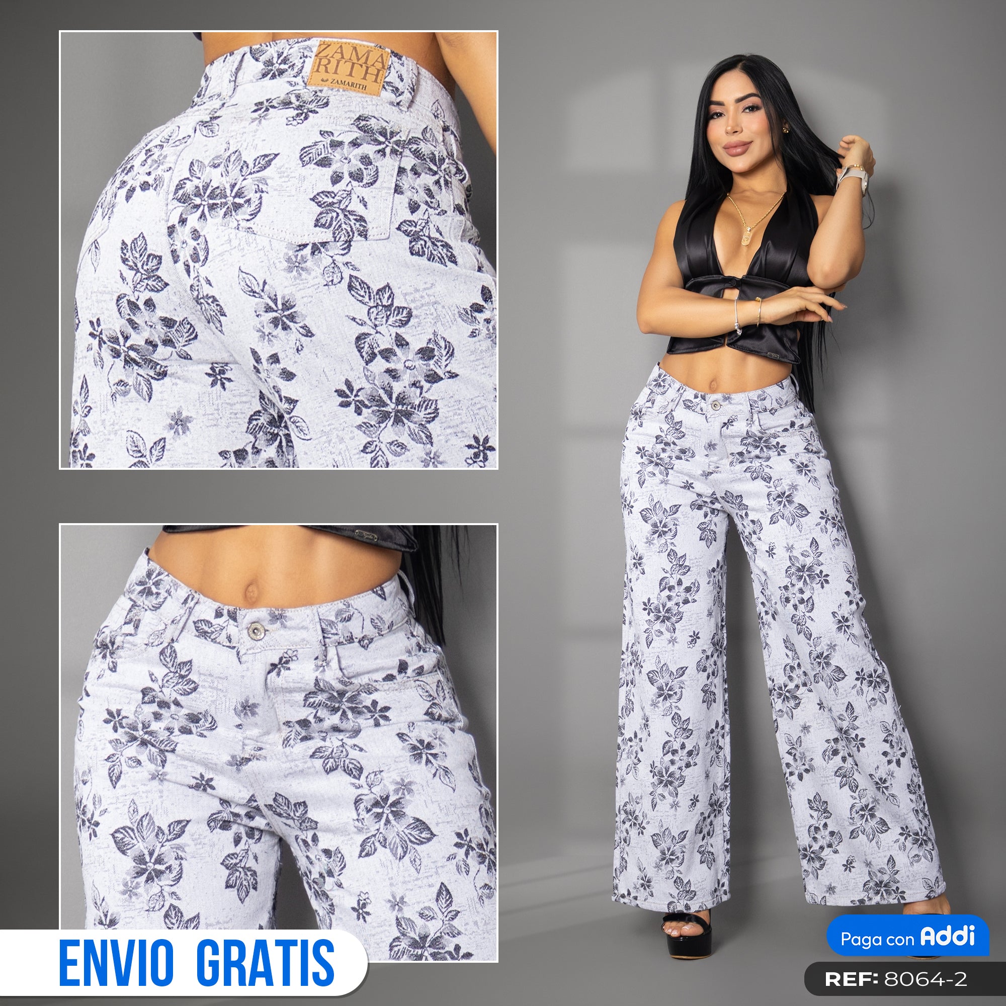 JEANS MUJER ISADORA JACQUARD